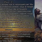 Акафист Слава Богу За Всё Оптина Пустынь