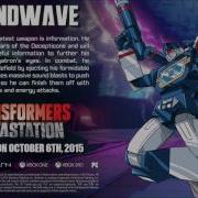 Transformers Devastation Soundtrack Soundwave