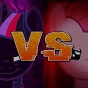 Nightmare Twilight Sparkle Vs Pinkamena Diane Pie