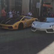 Lamborghini Aventador Spits Flames At Festival