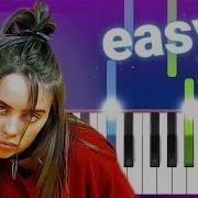 Billie Eilish All The Good Girls Go To Hell Piano Tutorial Easy