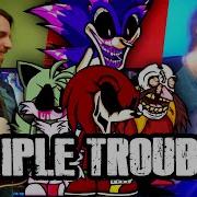 Triple Trouble Metal Cover