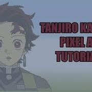 Minecraft Tanjiro Kamado Pixel Art Tutorial Part 7 Demon Slayer