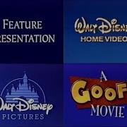 Feature Presentation Walt Disney Home Video Walt Disney Pictures A Goofy Movie Variant Youtube