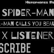 Spider Man X Listener Marvel Asmr Spider Man Calls You Beautiful