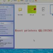 Printer Reset Video L850 Adjustment Program Resetter