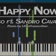 Kygo Happy Now Piano Cover Ft Sandro Cavazza Synthesia Tutorial By Littletranscriber