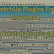 Cara Install Plugins Sketchup