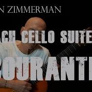 Suite For Cello Solo No 3 In C Bwv 1009 Arranged For Guitar 3 Courante