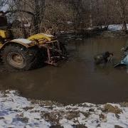 Трактор Застрял В Грязи Уникальная Видео Подборка С Тракторами