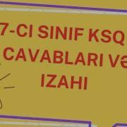 7 Ci Sinif Ingilis Dili Ksq 6 Cavabları Ilə