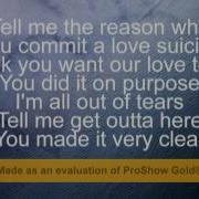 Ester Dean Ft Chris Brown Love Suicide Lyrics