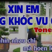 Xin Em Đừng Khóc Vu Quy Karaoke Nhạc Sống Rumba Tone Nam Phối Cực Hay Tình Trần Organ