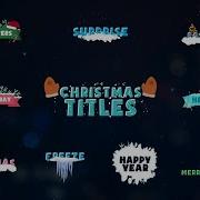 Christmas Editing Pack Titles Transitions Overlays Fcpx Inspired