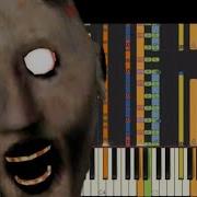 Impossible Remix Granny Horror Game Theme Song Piano Cover Tutorial