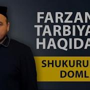 Shukurulloh Domla Farzand