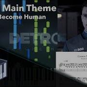 Detroit Connor Theme Piano