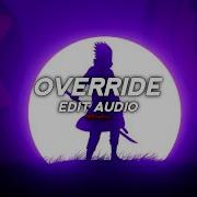 Override Audio Edit