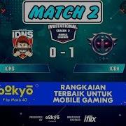 Syno Martis Mengganas Icon Vs Idns Match 2 Msl Season 2 Mlbb