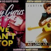 We Can T Sorry Mashup Miley Cyrus Vs Justin Bieber