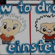 How To Draw Albert Einstein Easy Step By Step For Beginners