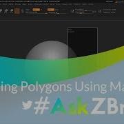 Askzbrush How Can I Delete Polygons Using Masking