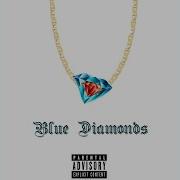 Skinny Flex Blue Diamonds