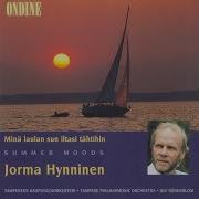 Mina Laulan Sun Iltasi Tahtihin I Sing For Your Evening The Starlight Arr For Baritone And Orchestra