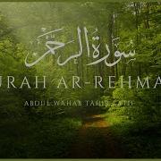 Surah Ar Rahman Abdul Wahab Tahir Latif