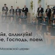 Аллилуйя Аллилуйя Мы Тебе Господь Поём