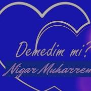 Nigar Muharrem Demedim Ki