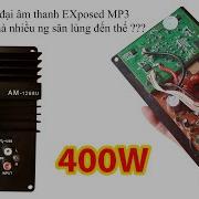 Mạch Khuếch Đại Âm Thanh Exposed Mp3 Có J Đặc Biệt Mà Nhiều Ng Săn