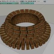 Строим Купол Из Кирпича В Sketchup