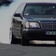 Мерседес W 140 6 0 Дрифт