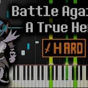 Battle Against A True Hero Piano