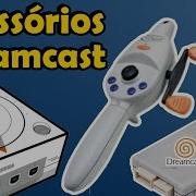 Acessórios Diferentes E Estranhos Do Dreamcast Da Sega