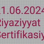 Serfitkasiya Ucun Izahli Riyaziyyat Testleri