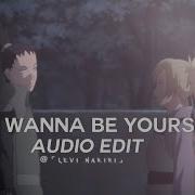 I Wanna Be Yours Audio Edit