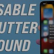 Iphone Camera Sound