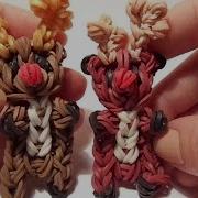 Олененок Рудольф Из Резинок Rainbow Loom На Станке Монстр Тэил Радужки Rainbow World