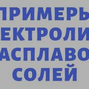 Химия Задание 22 Егэ 2019 Примеры Записи Уравнений Электролиза