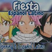 Fairy Tail Op6 Cover Español Latino Fiesta Plus Tv Size Ft Invivo