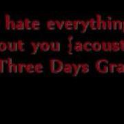 I Hate Everything About You Acoustic Female Voice