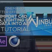 Import Cinema 4D Camera Lighting And Position Data Into After Effects