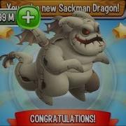 Dragon City Sackman Dragon Vampire Island Completed 2017