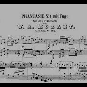 Fantasy And Fugue In C Major K 394