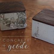 Diy Faux Geode Concrete Containers