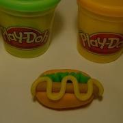 Лепим Хот Дог Из Пластилина Play Doh Play Doh Hot Dog Лепим Картошку Фри