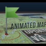 Animated Map Path V 3 After Effects Template