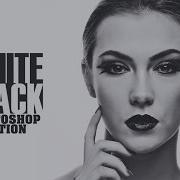 Photoshop Tutorial How To Edit Fashion Photography Black And White Effect In Photoshop Action Free D